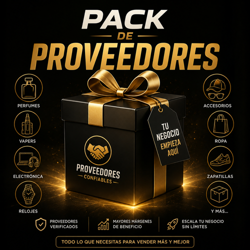 PACK +20 PROVEEDORES
